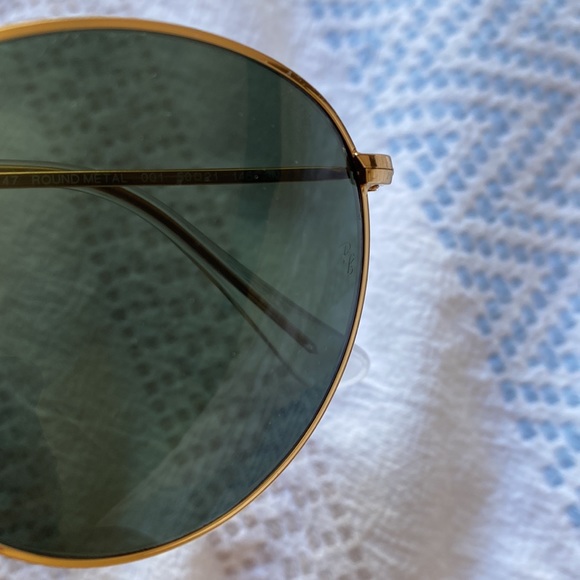 Round metal Ray-Ban sunglasses - Picture 6 of 6